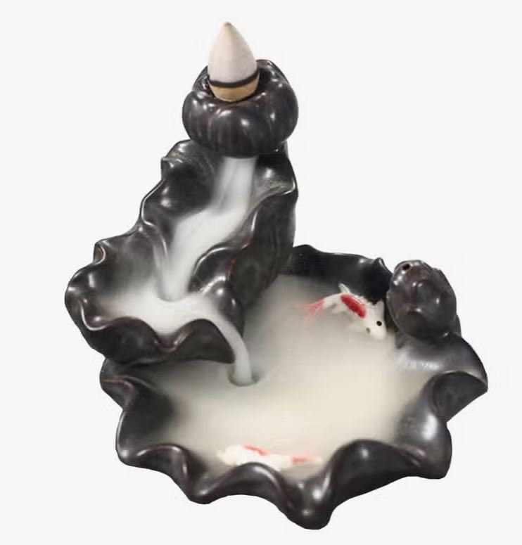 Custom BUG REPELLENT - 1.25 Inch Wood or 1 inch Charcoal BACKFLOW CONES - Made Fresh!