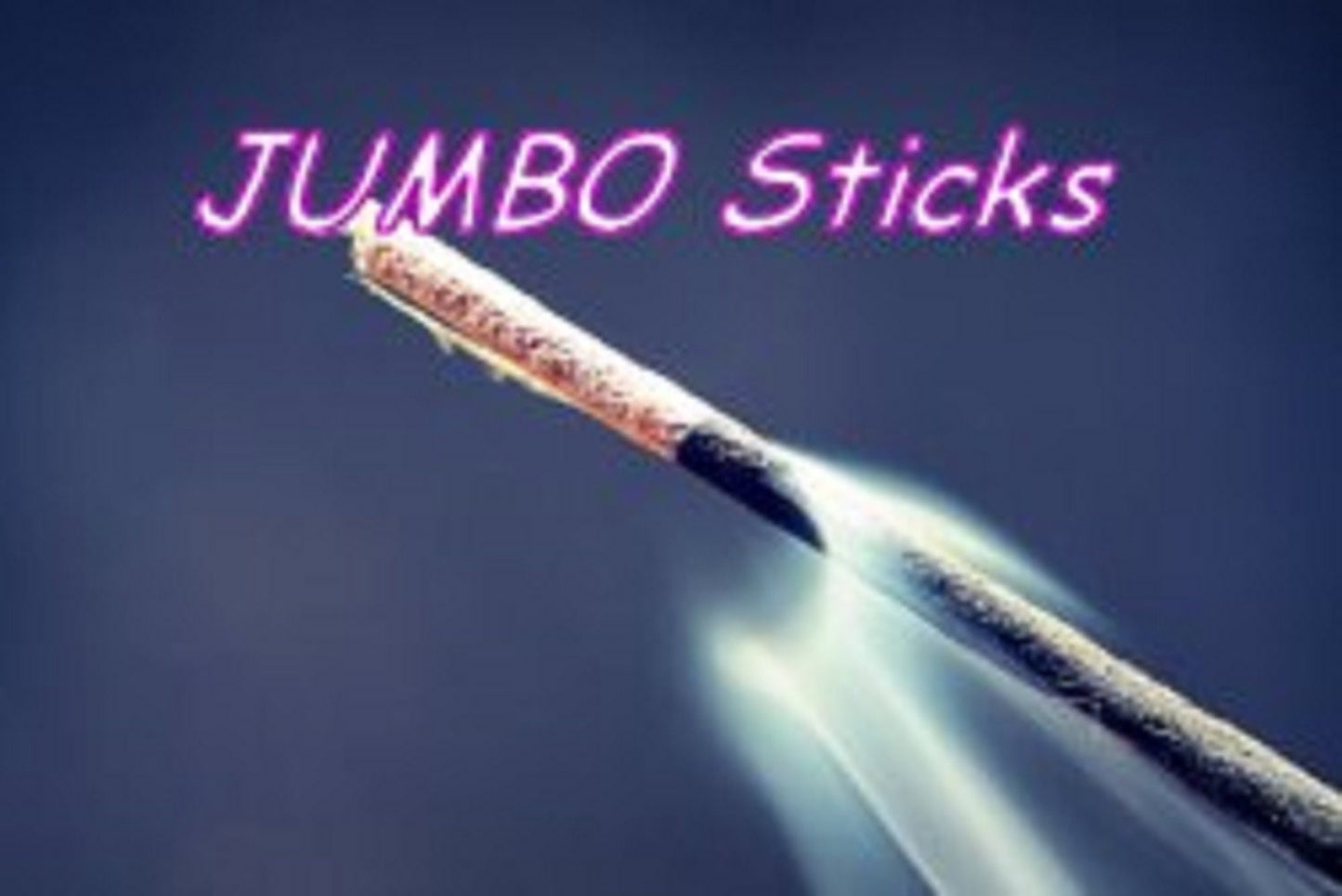 19" JUMBO - Biggie Hand Dipped Incense Sticks - Choose Charcoal or Wood Punks - Made Fresh! - Long lasting